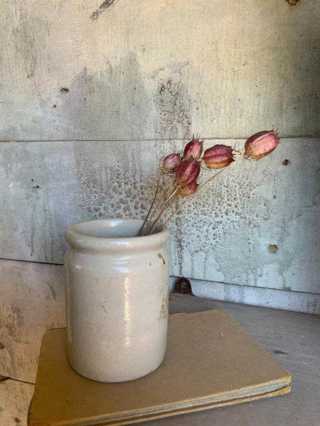 Small Vintage French Preserves Jar