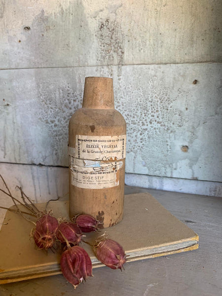 Wooden French Elixir Pot