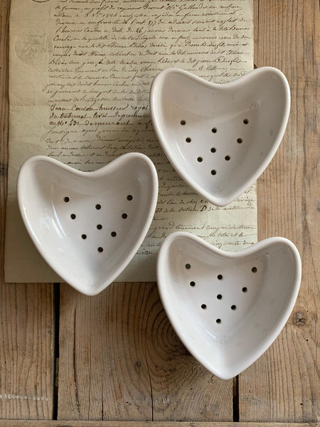 Small Heart Vintage Faiselle Cheese Mould