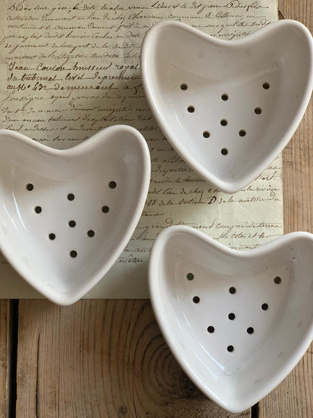 Small Heart Vintage Faiselle Cheese Mould