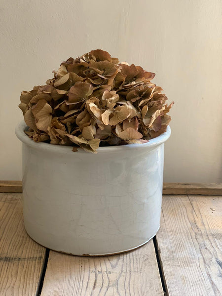 Vintage French Large Wide Jar