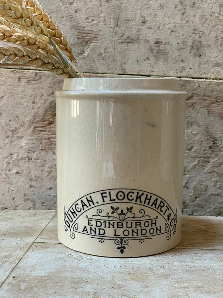 British Vintage Duncan, Flockhart & Co Pot