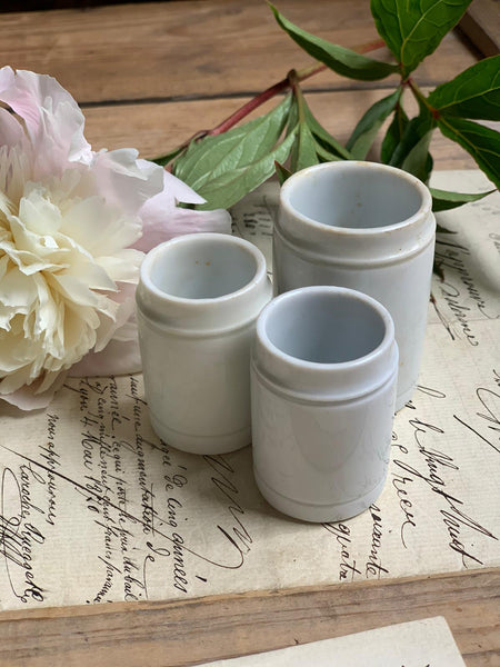 Trio of small French Crocks