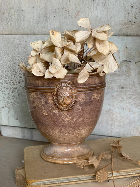 Stunning Crazed French Vintage Pot