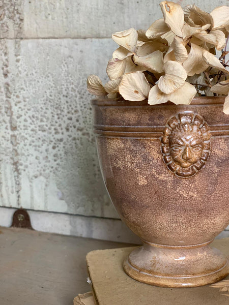 Stunning Crazed French Vintage Pot