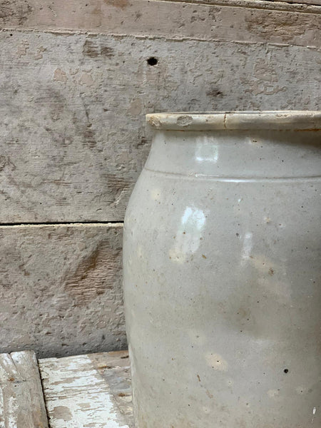 Vintage French Stoneware Pot