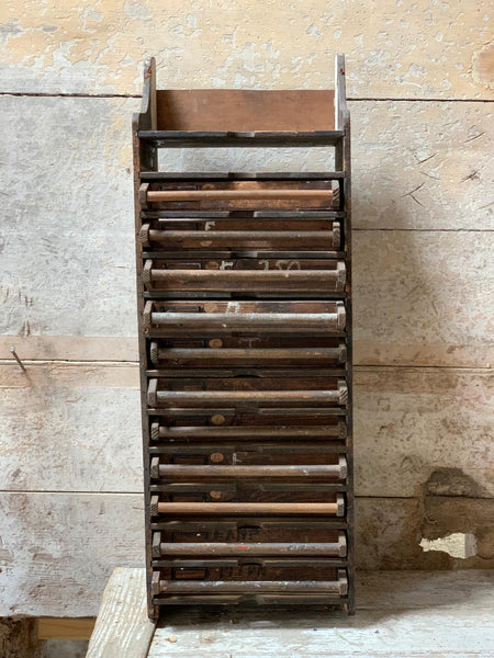 Vintage Printers Type Cabinet