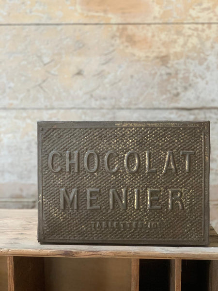 Vintage Chocolat Menier Tin