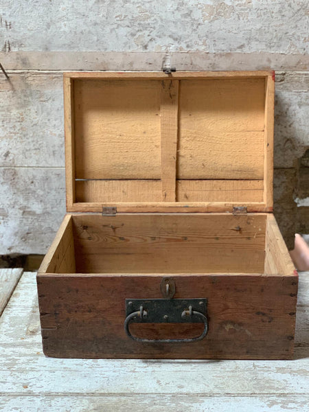 Vintage French Wooden Box