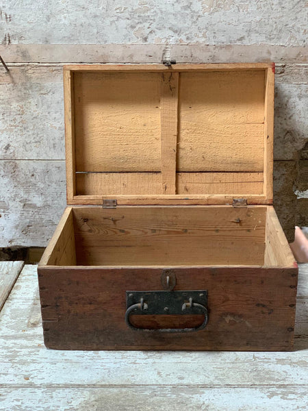 Vintage French Wooden Box