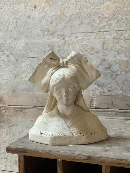 Beautiful Female Plaster Bust