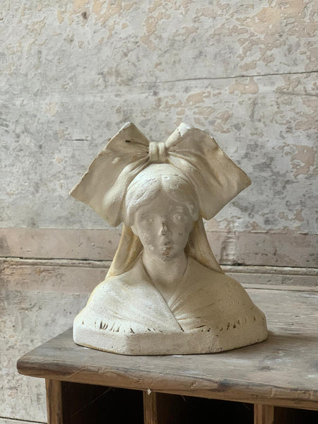 Beautiful Female Plaster Bust