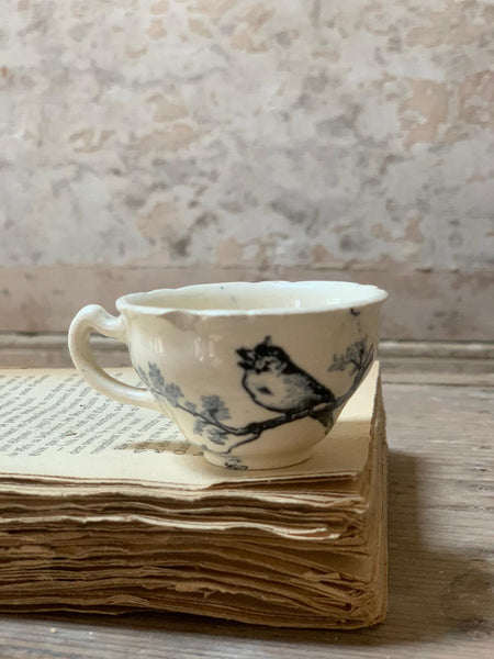 Mini Birds Transferware Cup