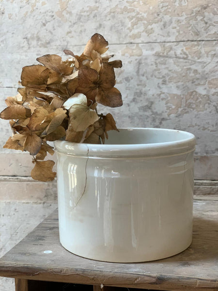 Large Vintage Wide Jar