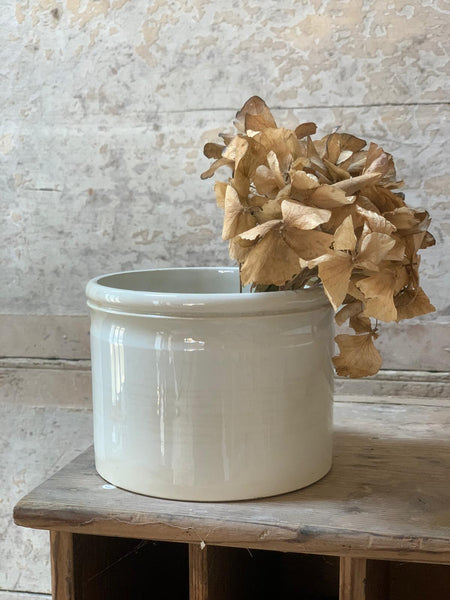 Large Vintage Wide Jar