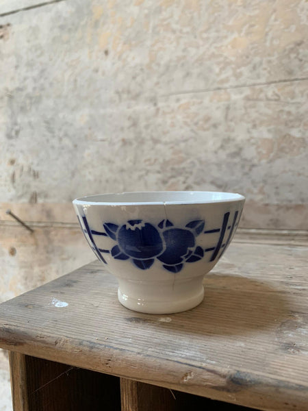 Mini Blue Detail Cafe au Lait bowl