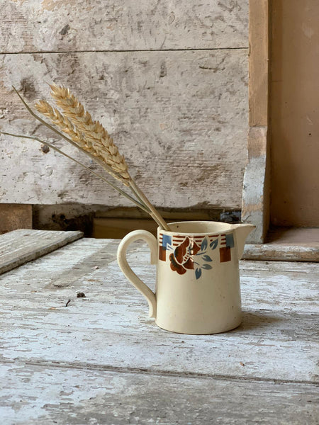 Vintage French Mini Transferware Jug