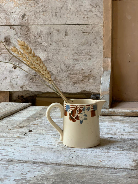 Vintage French Mini Transferware Jug