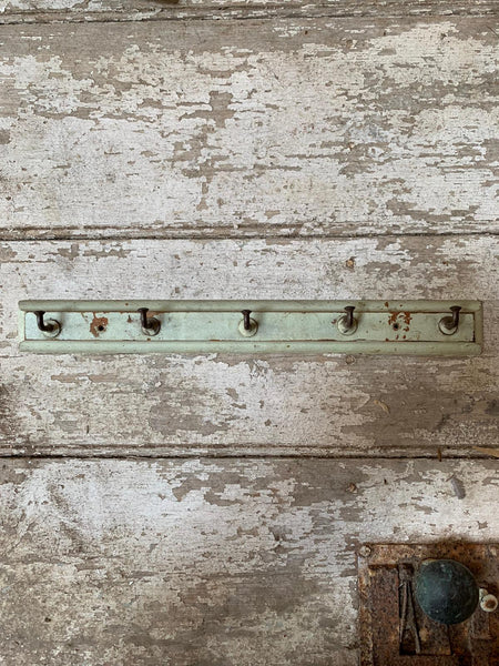 French Chippy Paint Vintage Hooks