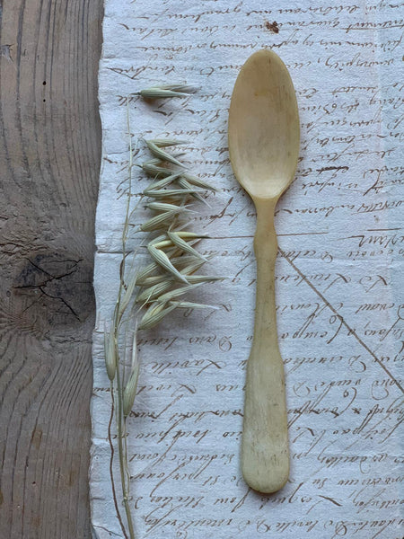 Beautiful Shape Vintage Bone Spoon