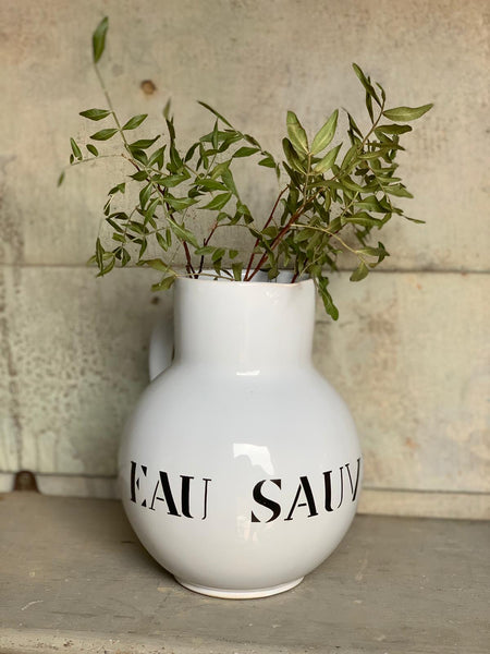 French Vintage "Eau Sauvage" Jug