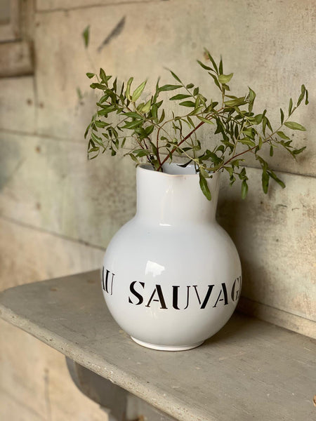 French Vintage "Eau Sauvage" Jug