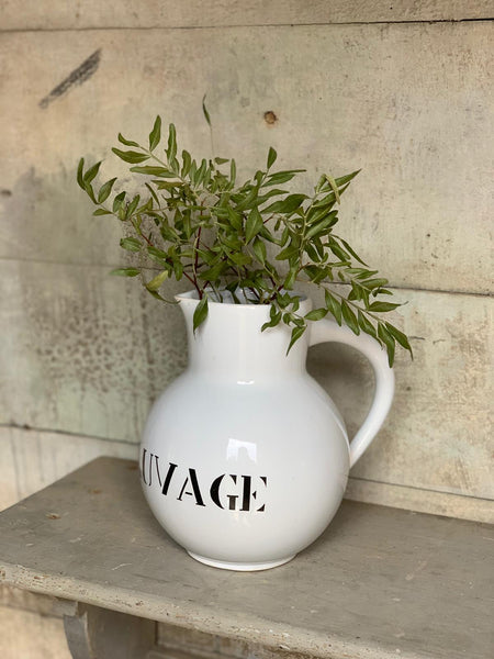 French Vintage "Eau Sauvage" Jug
