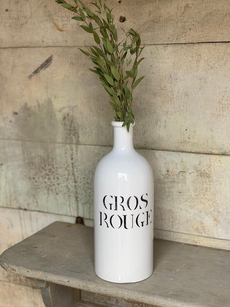 French Vintage "Gros Rouge" Bottle
