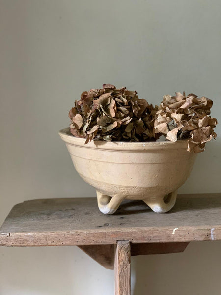 Large French Vintage Potato Bowl