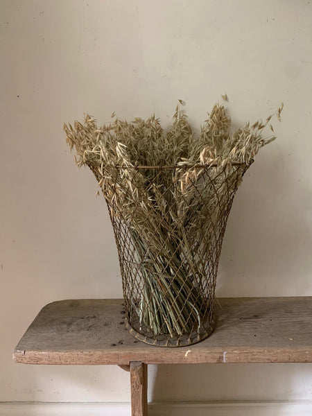 Rustic Metal Bin