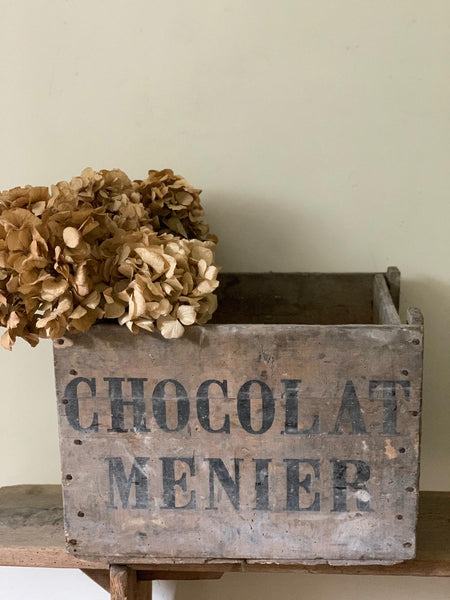 Vintage Chocolat Menier Crate