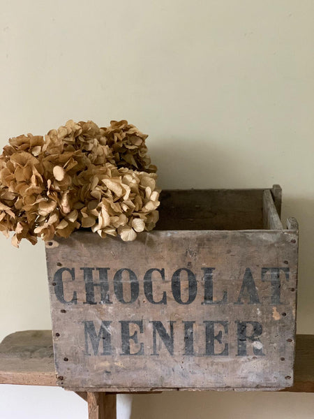 Vintage Chocolat Menier Crate