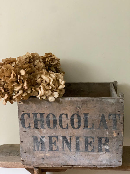 Vintage Chocolat Menier Crate