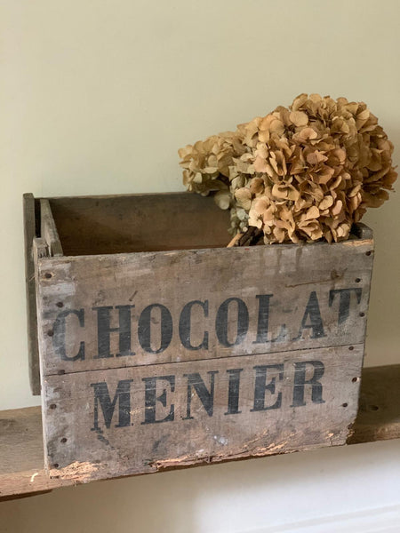 Vintage Chocolat Menier Crate