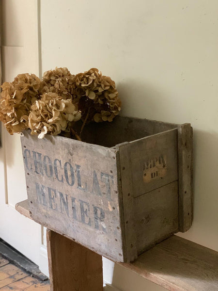 Vintage Chocolat Menier Crate