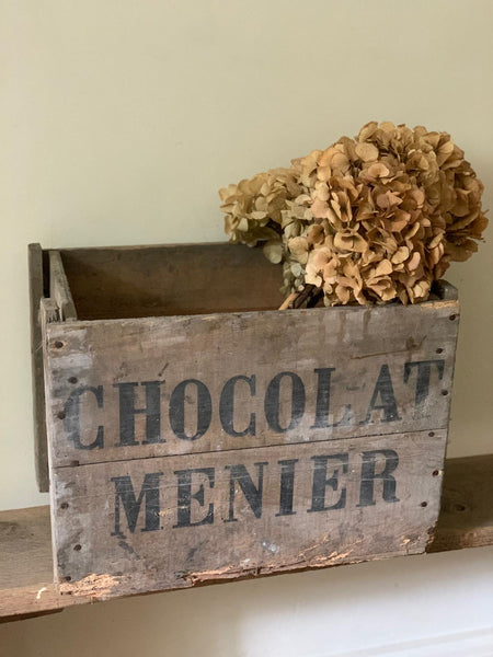Vintage Chocolat Menier Crate