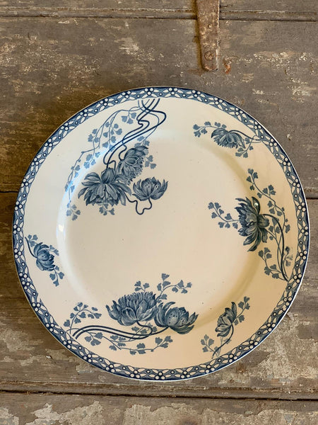 Sarreguemines Vintage Floral Plates