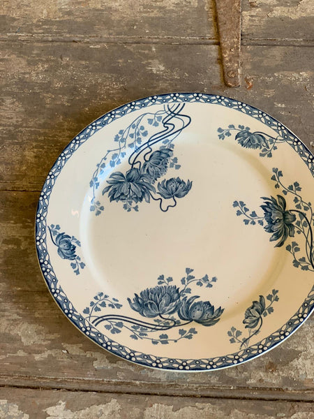 Sarreguemines Vintage Floral Plates