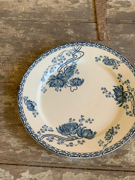 Sarreguemines Vintage Floral Plates