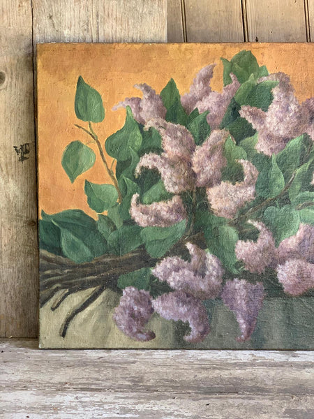 Glorious French Floral Oil Painting