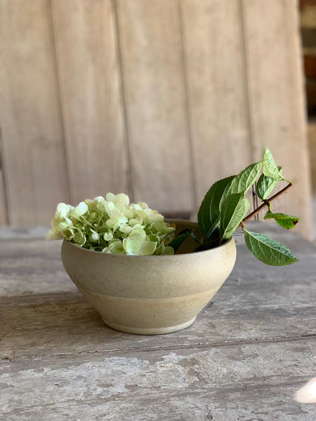 Rustic Antique Stoneware Bowl