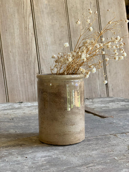Stunning Crazed French Vintage Pot