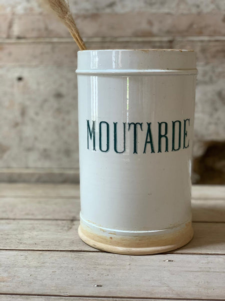 Vintage French Mustard Pot