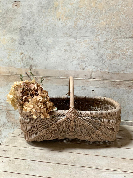 Vintage Handled Basket