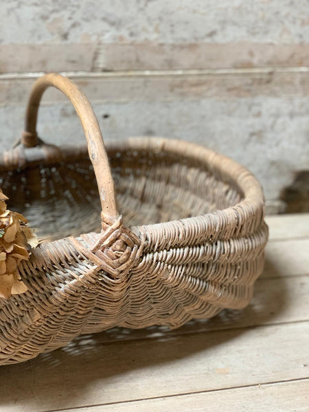 Vintage Handled Basket