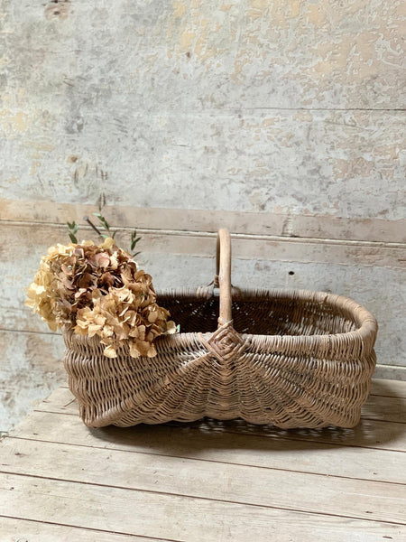 Vintage Handled Basket