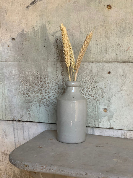 Stunning Grey Vintage Stoneware Bottle