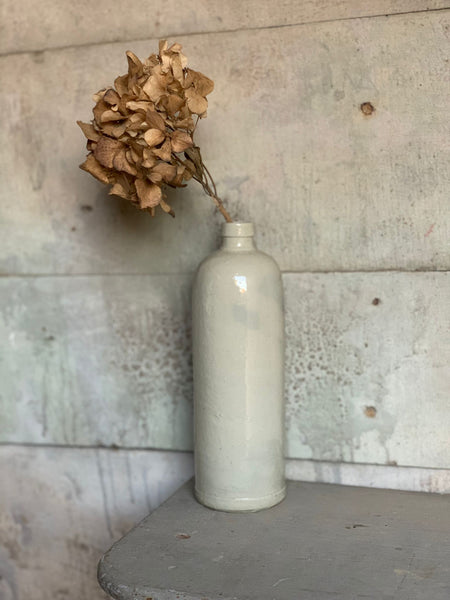 French Vintage Stoneware Bottle