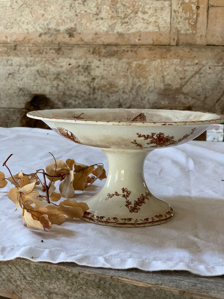 Stunning Crazed Cake Stand