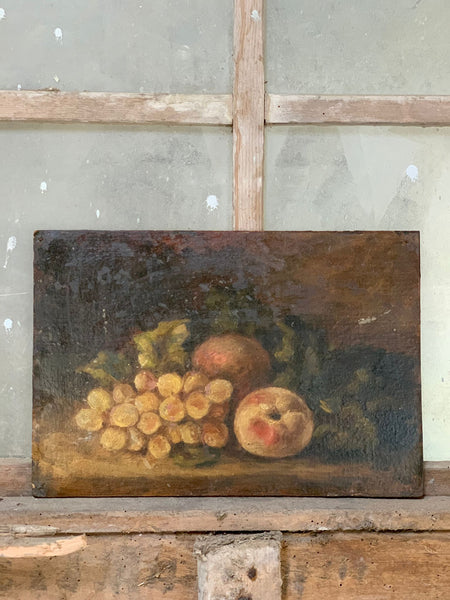 French Oil Fruit Painting